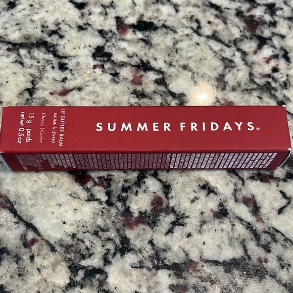 Summer Fridays Lip Butter Balm Cherry New In Box! - Picture 4 of 6